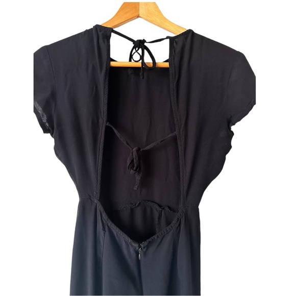 Urban Outfitters Lindsey Cap-sleeve Midi Dress - Picture 5 of 14